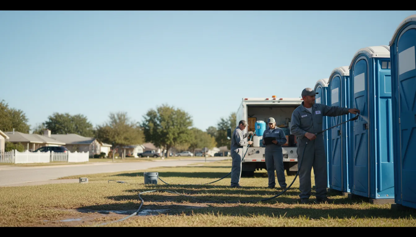 Long-Term Portable Toilet Rental in Vancleave, MS near me